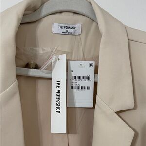 Workshop Republic Clothing Women's Oatmeal Blazer